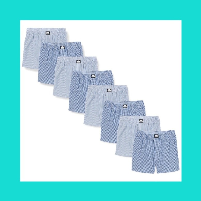 Hikaro Men's Cotton Boxers, Pack of 8 Vipon