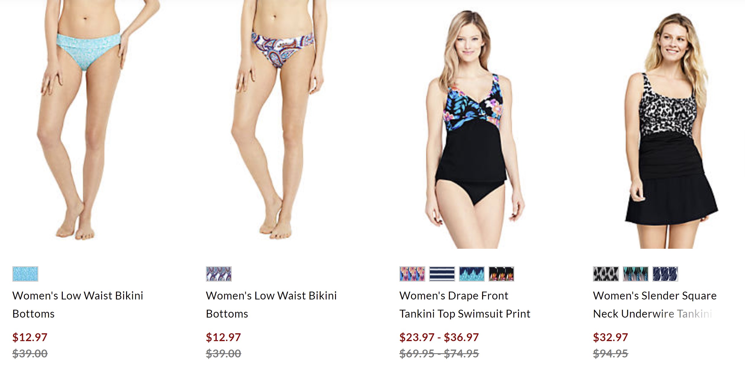 Land's End Women's Swimsuit Sale Vipon